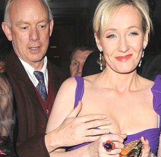 J.K. Rowling y una noche accidentada.