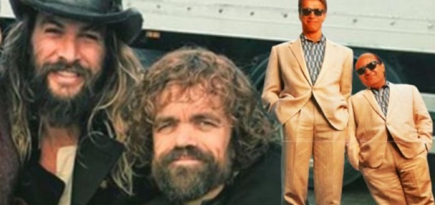 A Jason Momoa le gustara protagonizar una nueva versin de Gemelos... junto a Peter Dinklage!