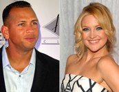 Kate Hudson y Alex Rodriguez.