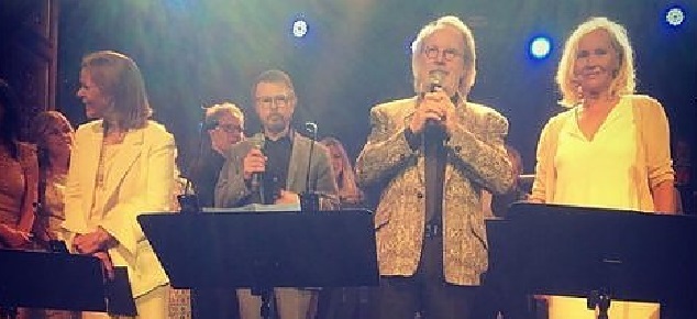 ABBA, fiesta y reunin por 50 aos de pop