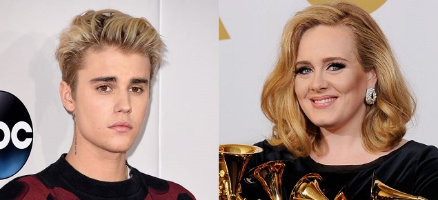 Adele: el pblico abuchea a Justin Bieber y ella lo defiende