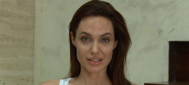 Angelina Jolie tiene varicela