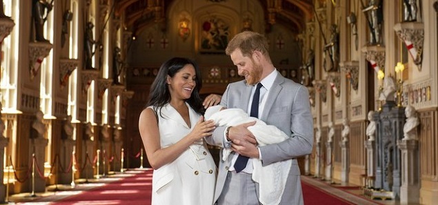 Archie Harrison es el nombre del Baby Sussex