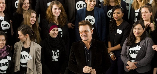 Bono en la lista de Mujer del Ao de la revista Glamour