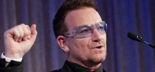 Bono revela por qu siempre lleva gafas oscuras