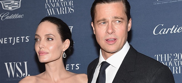 Brad Pitt dolido por el pedido de divorcio