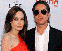 Brad y Angelina solidarios.