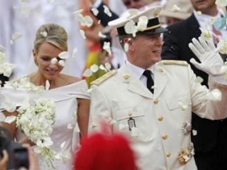 Brillo y glamour en la boda real monegasca