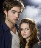 Kristen Stewart y Robert Pattinson en Hollywood.