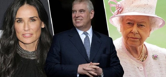 Demi Moore, romance con el príncipe Andrés?