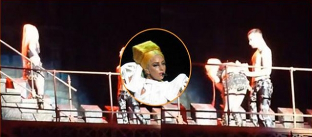 El bochornoso incidente de Lady Gaga