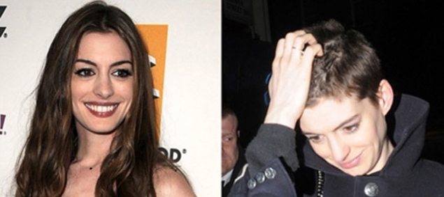El cambio de look de Anne Hathaway