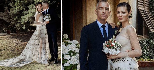 El casamiento de Eros Ramazzotti