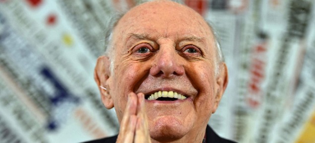 El dramaturgo italiano y ganador del premio Nobel Dario Fo muri a los 90 aos