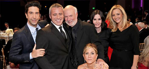 El esperado (e incompleto) reencuentro del elenco de Friends