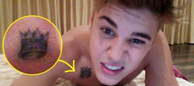 El nuevo tatuaje de Justin Bieber