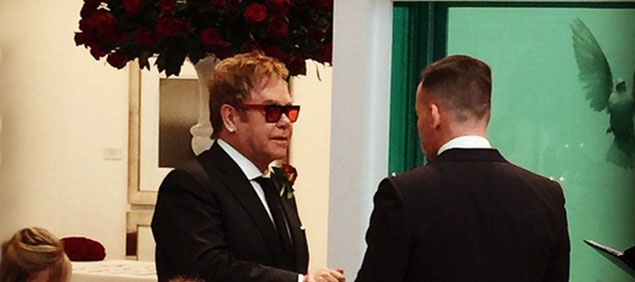 Elton John y David Furnish dieron el s por segunda vez