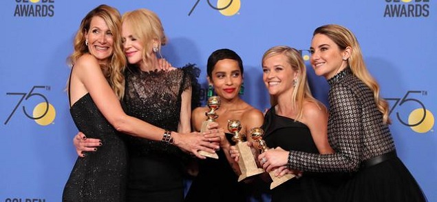 En los Golden Globe 2018 ganan las mujeres: del discurso de Oprah a las actrices vestidas de negro