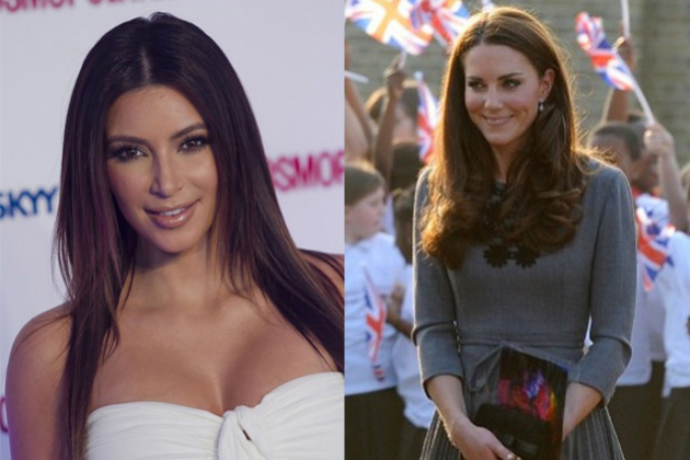 En que se parecen Kate Middleton y Kim Kardashian?