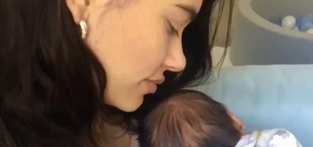 Eva de Dominici y Eduardo Cruz se convirtieron en padres