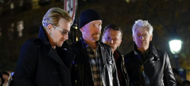 Finalmente U2 se present en Pars: Esta noche, todo el mundo es parisino