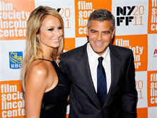 George Clooney conoce a sus suegros