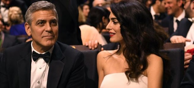 George y Amal, competencia para elegir los nombres de los gemelos!