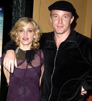 Madonna y Guy Ritchie juntos.