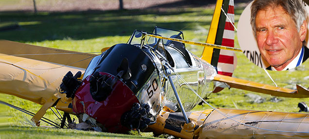 Harrison Ford sufri un accidente de avin pero se encuentra fuera de peligro