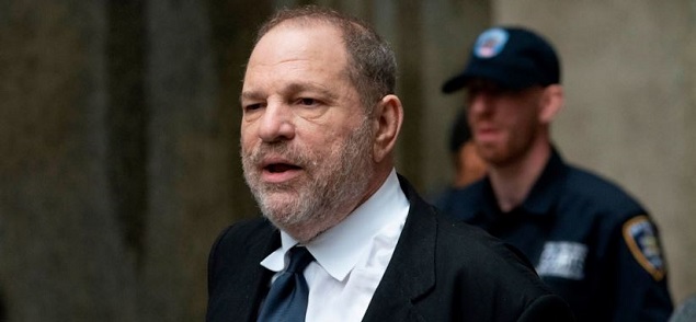 Harvey Weinstein en el juicio, fue despectivo y se declar inocente
