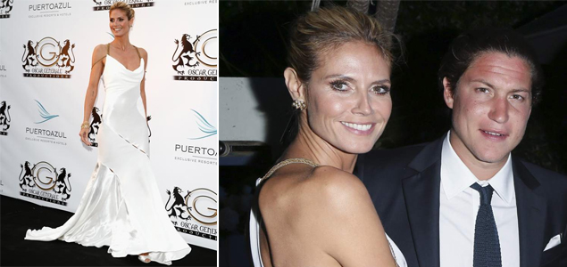 Heidi Klum y su novio dan que hablar