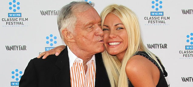 Hugh Hefner se casa con su novia fugitiva