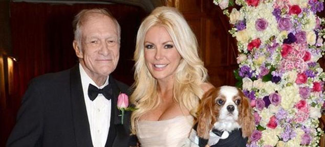 Hugh Hefner se cas en vspera de ao nuevo