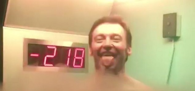 Hugh Jackman baila desenfrenado a ms de 100 grados bajo cero