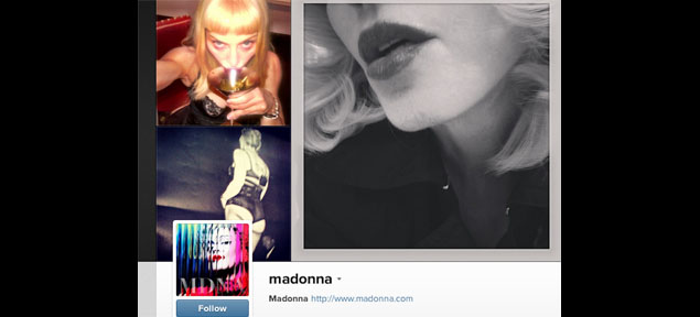 Instagram quiere cerrarle la cuenta a Madonna