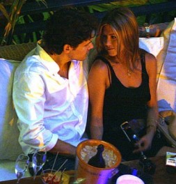 Jennifer Anistoy y John Mayer al altar.