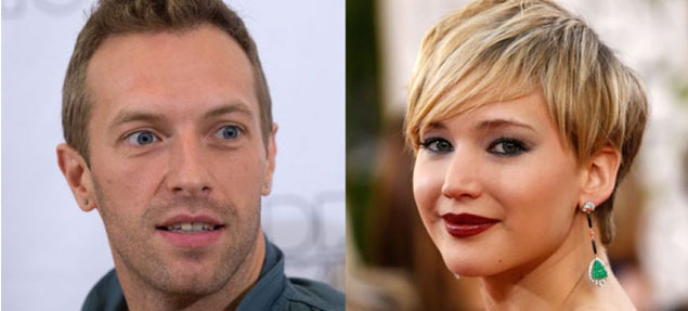 Jennifer Lawrence y Chris Martin estn de vuelta
