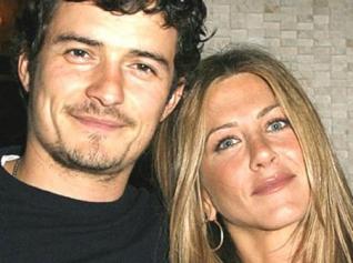 Jennifer Aniston y Orlando Bloom.