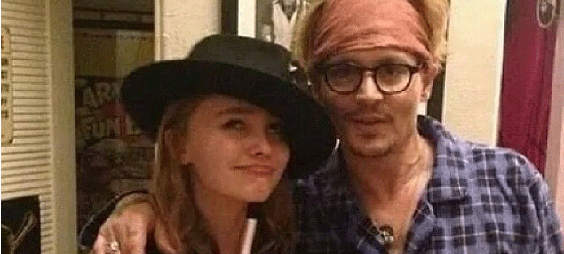 Johnny Depp trabajar junto a su hija
