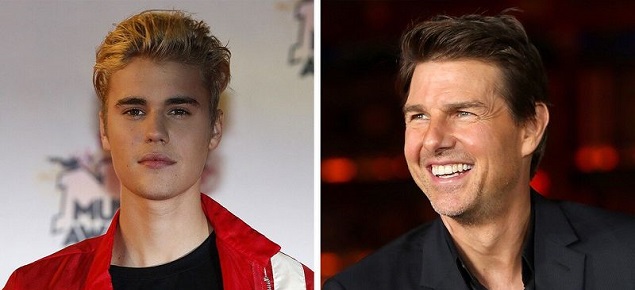 Justin Bieber: El desafo a Tom Cruise era una broma. Me rompera el c **