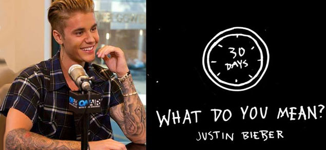 Justin Bieber, listo su nuevo single: What Do You Mean?