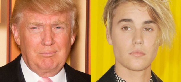 Justin Bieber tambin le dice no a Donald Trump