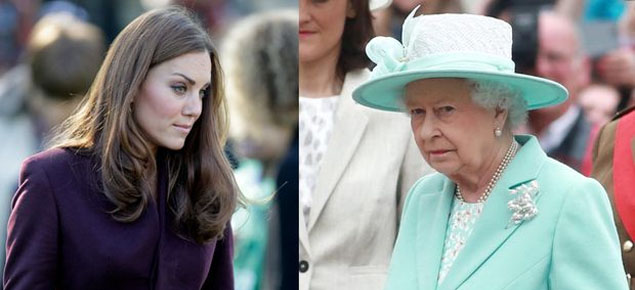 Kate Middleton: la reina la obliga a salir de su aislamiento