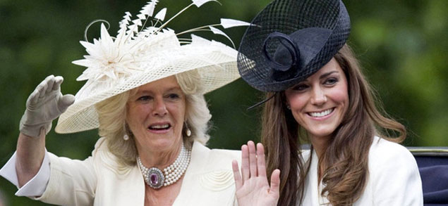 Kate Middleton y Camilla en guerra por el trono ingls
