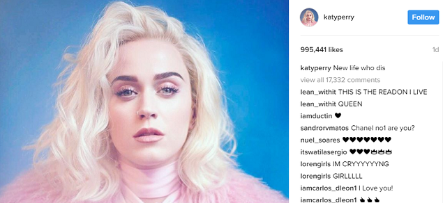 Katy Perry est de regreso: su nuevo single es Chained to the Rhythm