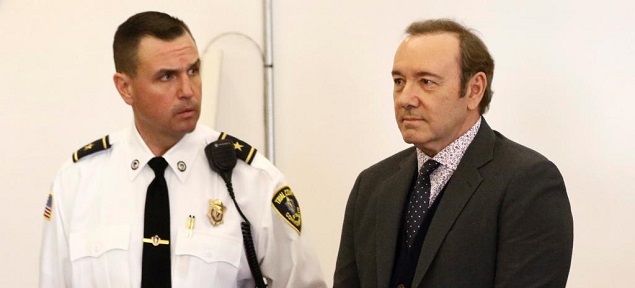 Kevin Spacey en el tribunal de Nantucket, se enfrenta a 5 aos de prisin