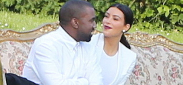 Kim Kardahsian y Kanye West disfrutan en Praga