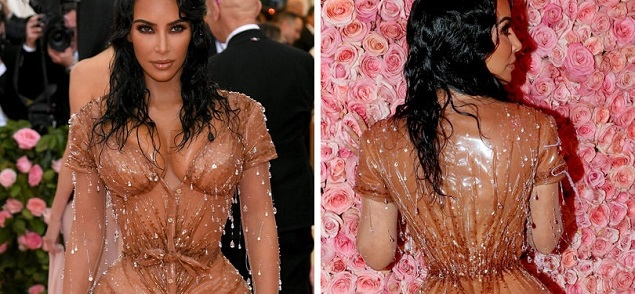 Kim Kardashian confiesa lo que sufri con su vestido en la Gala del Met