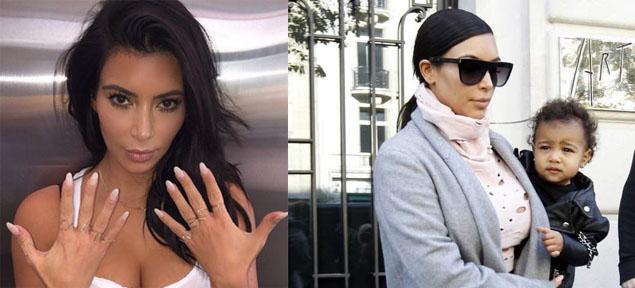 Kim Kardashian y una particular forma de expresar su amor maternal