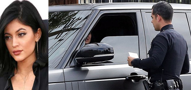 Kylie Jenner vuelve a tener problemas por su forma de conducir